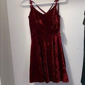 velvet dress